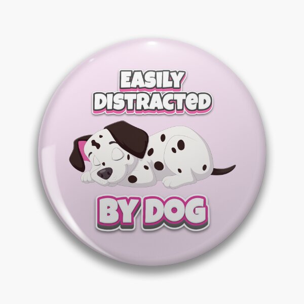 Item preview, Easily Distracted by Dog T-shirt designed and sold by BoldMarks.