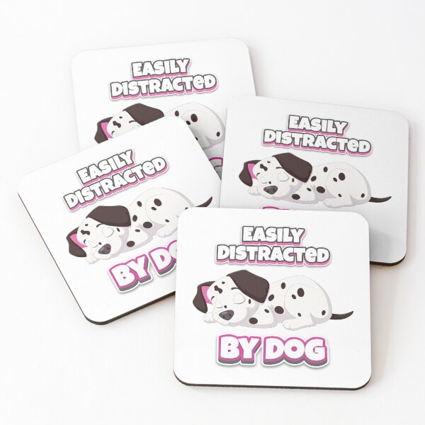 Item preview, Easily Distracted by Dog T-shirt designed and sold by BoldMarks.