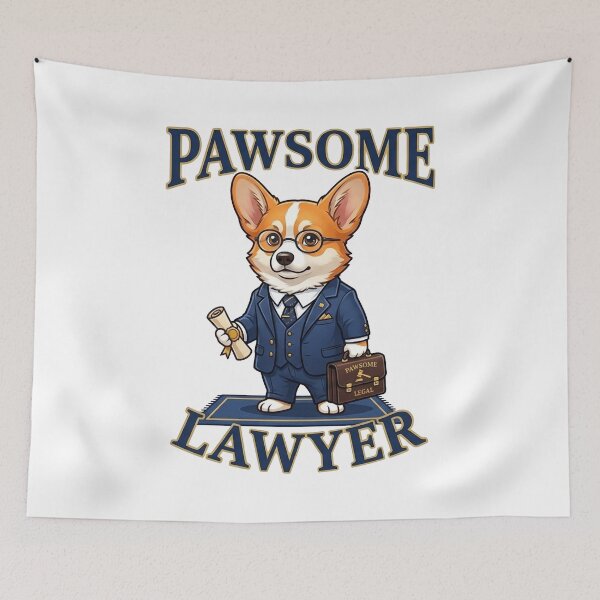 Item preview, Cute Corgi Pawsome Lawyer Shirt, Funny Corgi Attorney Legal Tee, Corgi Lawyer Gift for Dog Lovers and Law Professionals designed and sold by Wearable Canvas...