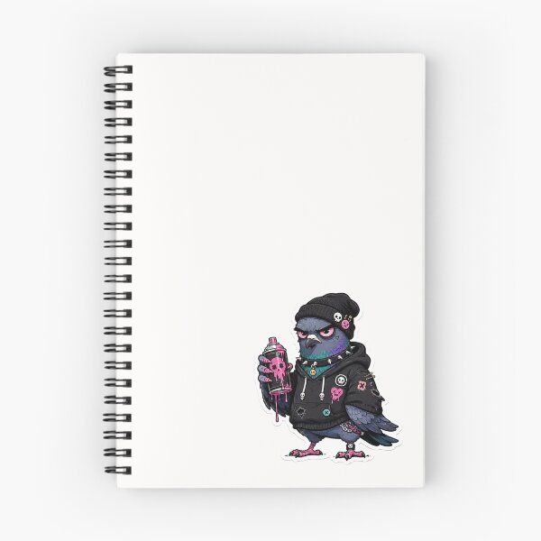Item preview, punk pigeon / Spooky Cute Punk Sticker designed and sold by KØTA Studio.