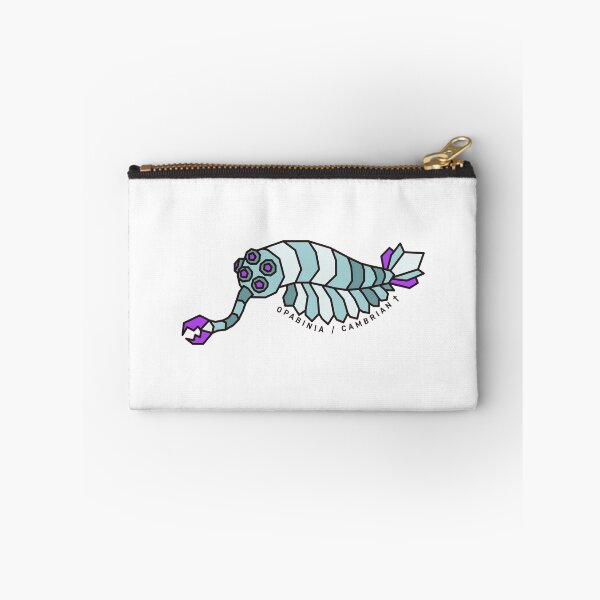 Item preview, Geometric Opabinia - Purple Accent designed and sold by AnimalsKnowAll.