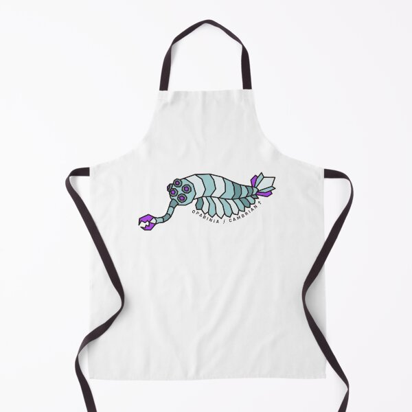 Item preview, Geometric Opabinia - Purple Accent designed and sold by AnimalsKnowAll.