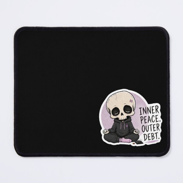 Item preview, Inner Peace Outer Debt Skeleton designed and sold by KØTA Studio.