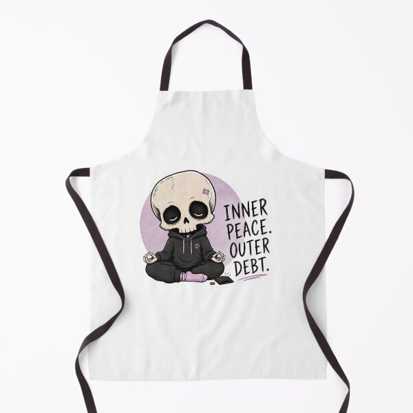 Item preview, Inner Peace Outer Debt Skeleton designed and sold by KØTA Studio.