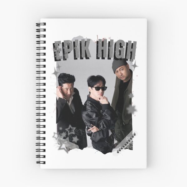Item preview, Epik High Y2K Kpop Korean Korea Preppy Vintage Collage Design designed and sold by HELL0WBELLO.