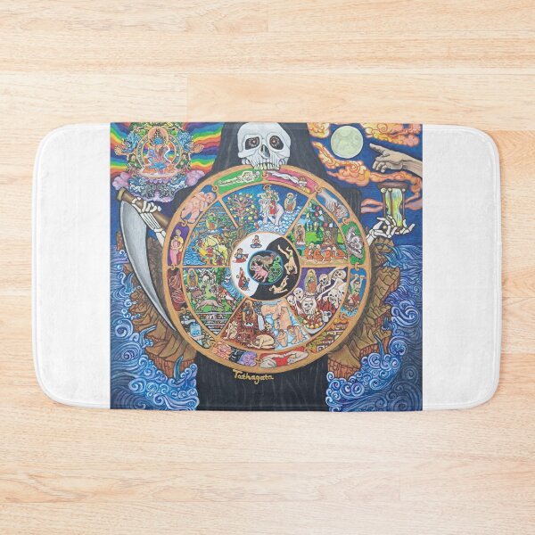 Item preview, Bhavachakra (Buddhist Wheel of Life) designed and sold by TathagataFamily.