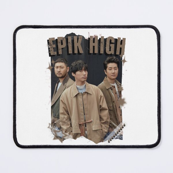 Item preview, Epik High Y2K Kpop Korean Korea Preppy Vintage Collage Design designed and sold by HELL0WBELLO.