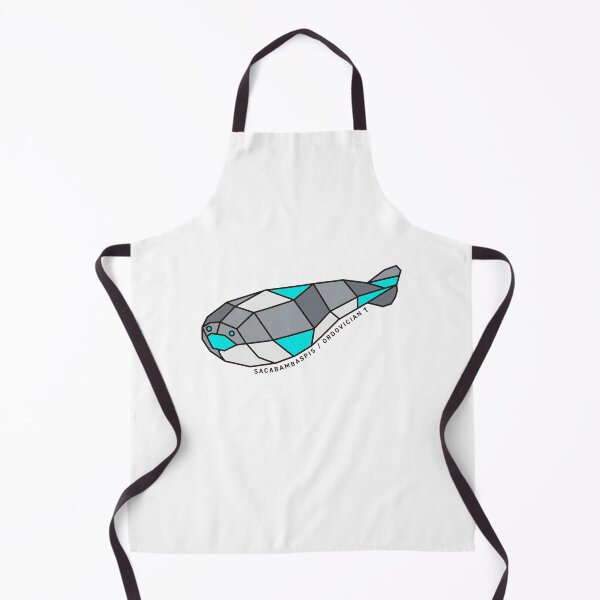 Item preview, Geometric Sacabambaspis - Light Blue Accent designed and sold by AnimalsKnowAll.