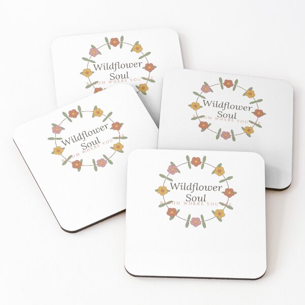 Item preview, Wildflower Soul Floral Wreath Design designed and sold by ⭐ AURA STUDIO.
