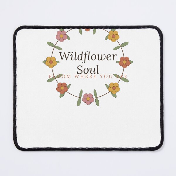 Item preview, Wildflower Soul Floral Wreath Design designed and sold by ⭐ AURA STUDIO.