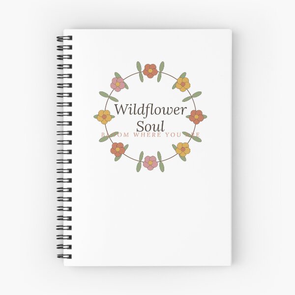 Item preview, Wildflower Soul Floral Wreath Design designed and sold by ⭐ AURA STUDIO.