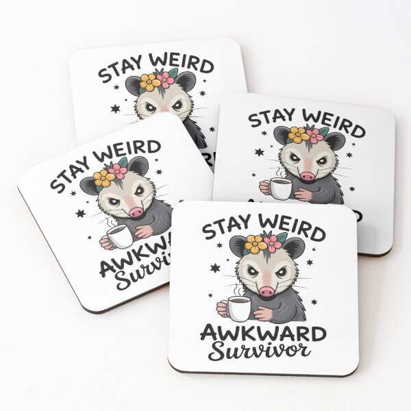 Item preview, Stay Weird Awkward Survivor designed and sold by eithden.
