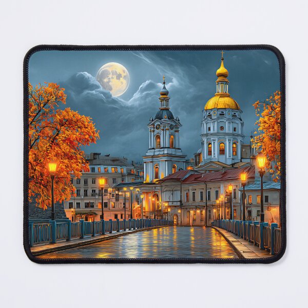 Item preview, Beautiful Autumn Evening Over a Historic Cityscape designed and sold by Artessie.