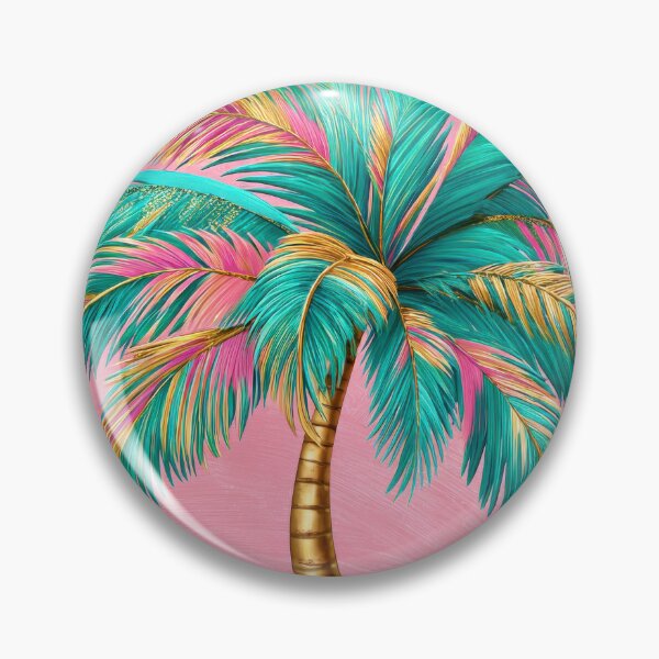 Item preview, Summer Fantasy Pink And Golden Palm Tree Design  designed and sold by DEC02.