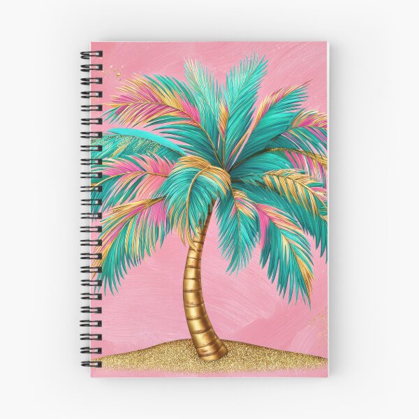 Item preview, Summer Fantasy Pink And Golden Palm Tree Design  designed and sold by DEC02.