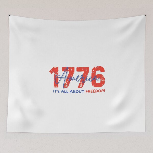 Item preview, 1776 American Freedom Patriotic Vintage Style designed and sold by KAWAII STUDIO NB.