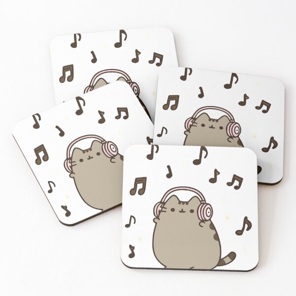 Item preview, pusheen music designed and sold by daenarys123.