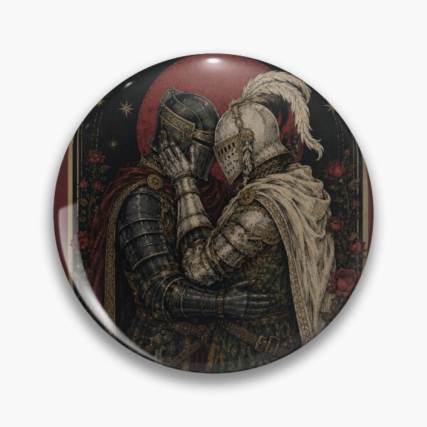 Item preview, Dark Fantasy Knight Lovers Bedroom Wall Decor designed and sold by bosamji.