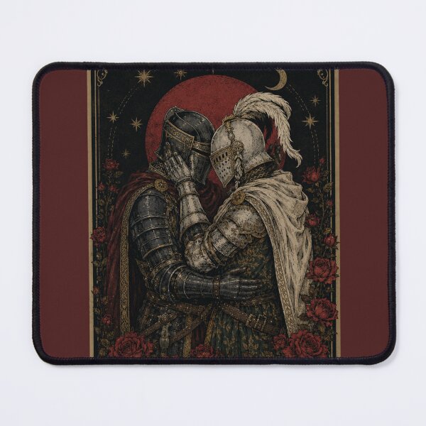 Item preview, Dark Fantasy Knight Lovers Bedroom Wall Decor designed and sold by bosamji.
