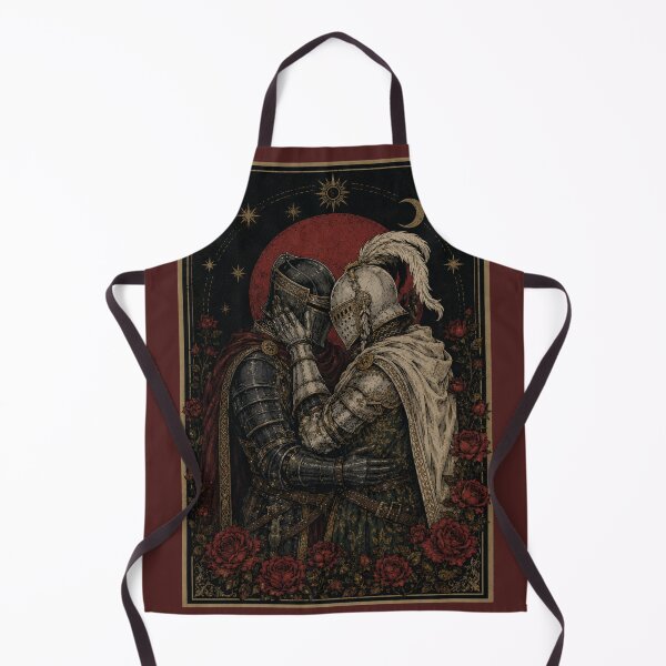 Item preview, Dark Fantasy Knight Lovers Bedroom Wall Decor designed and sold by bosamji.