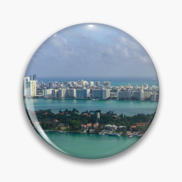 Item preview, Star Island and Miami Beach Skyline  designed and sold by Kasia Design.