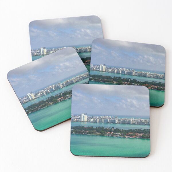 Item preview, Star Island and Miami Beach Skyline  designed and sold by Kasia Design.