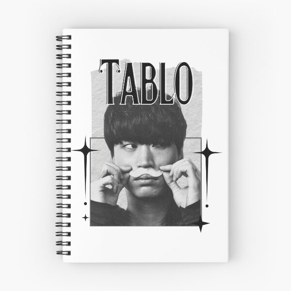 Item preview, Epik High Tablo Y2K Kpop Korean Korea Preppy Vintage Collage Design designed and sold by HELL0WBELLO.