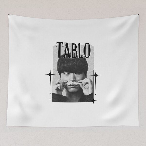 Item preview, Epik High Tablo Y2K Kpop Korean Korea Preppy Vintage Collage Design designed and sold by HELL0WBELLO.