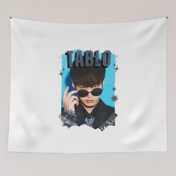 Item preview, Epik High Tablo Y2K Kpop Korean Korea Preppy Vintage Collage Design designed and sold by HELL0WBELLO.