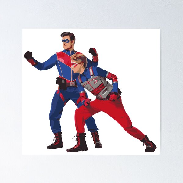 Item preview, Vintage Captain Man and Kid Danger designed and sold by Linneke.