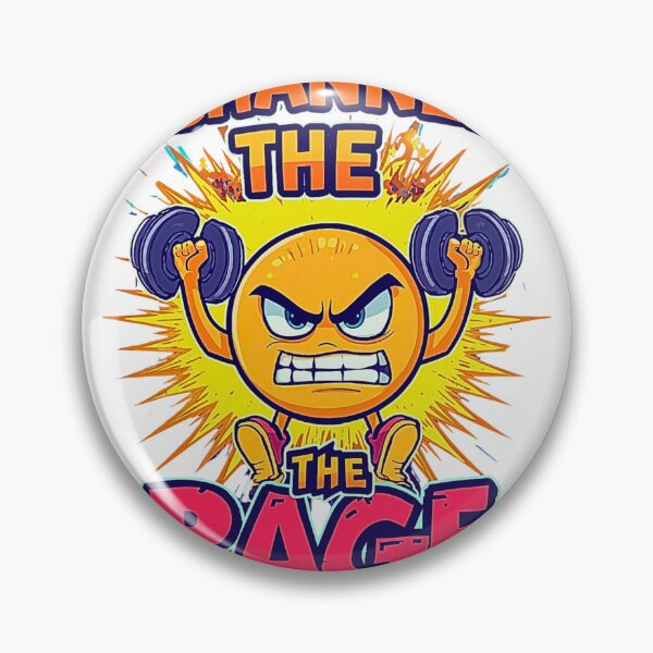 Item preview, Channel The Rage – Angry Emoji Weightlifting Gym T-Shirt Design designed and sold by MerchWSzpilkach.