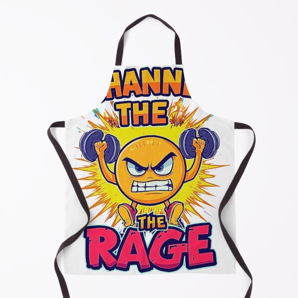 Item preview, Channel The Rage – Angry Emoji Weightlifting Gym T-Shirt Design designed and sold by MerchWSzpilkach.