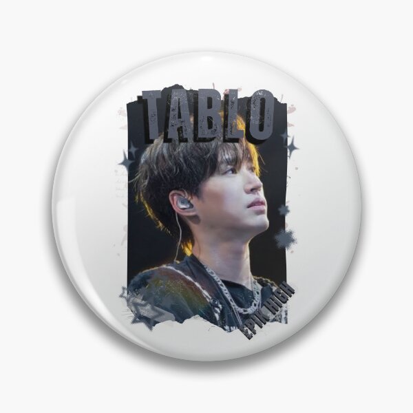 Item preview, Epik High Tablo Y2K Kpop Korean Korea Preppy Vintage Collage Design designed and sold by HELL0WBELLO.