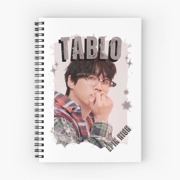 Item preview, Epik High Tablo Y2K Kpop Korean Korea Preppy Vintage Collage Design designed and sold by HELL0WBELLO.
