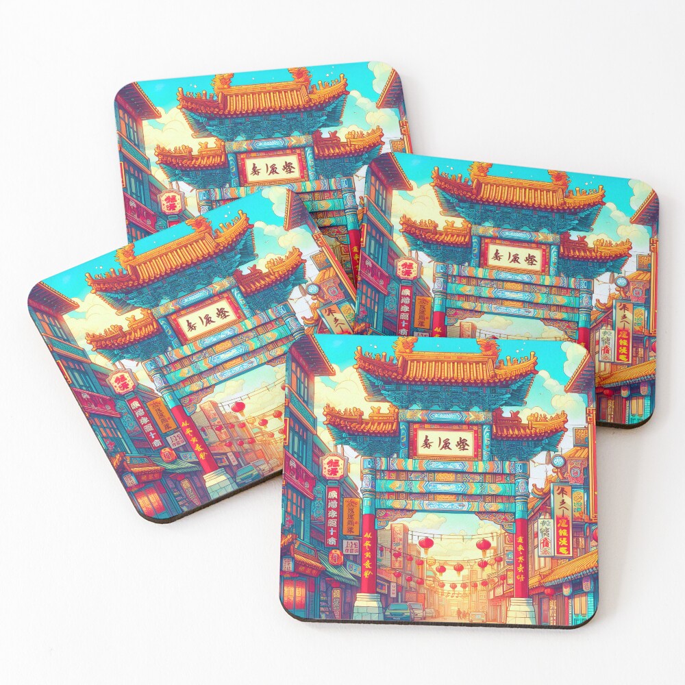 Item preview, Coasters (Set of 4) designed and sold by ZenGrooves.