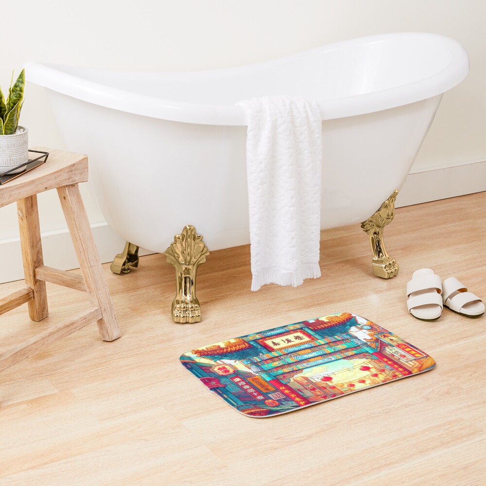 Item preview, Bath Mat designed and sold by ZenGrooves.