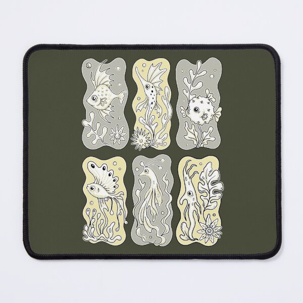 Item preview, Whimsical Marine Life Pattern designed and sold by RitaRuni1992.