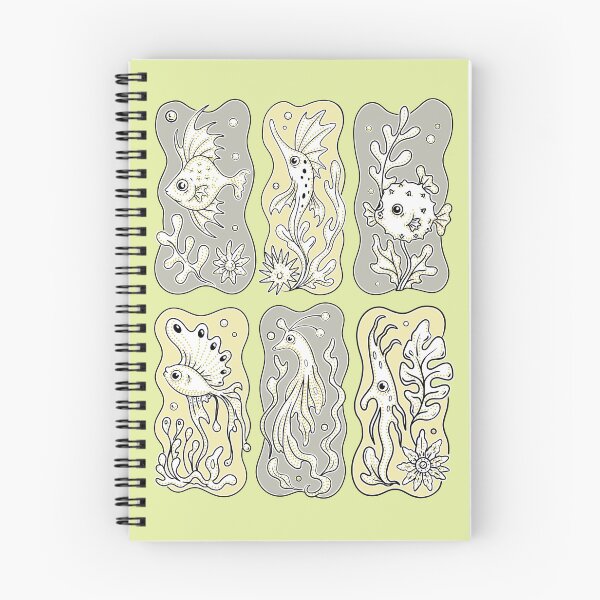 Item preview, Whimsical Marine Life Pattern designed and sold by RitaRuni1992.