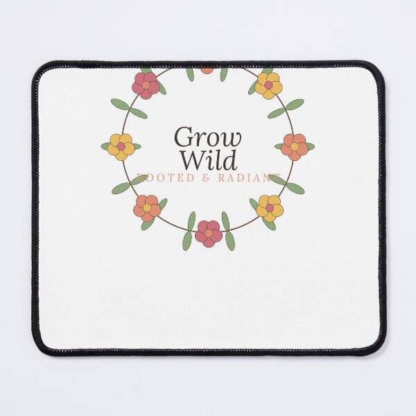 Item preview, Grow Wild Floral Wreath Design designed and sold by ⭐ AURA STUDIO.