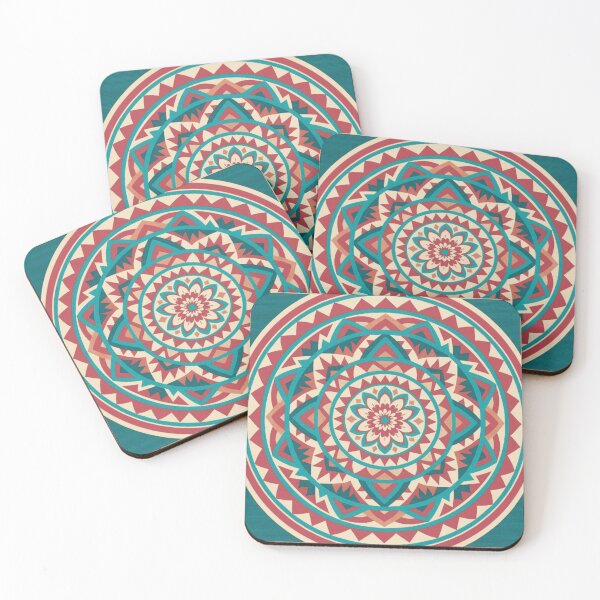 Item preview, Modern Southwest Mandala designed and sold by Dancingrabbit Studio.