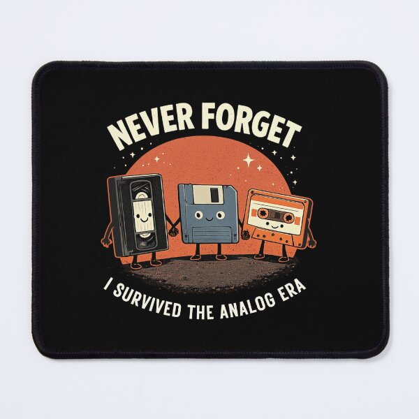 Item preview, I Survived the Analog Era | Nostalgic Humor & Retro Vibes designed and sold by EverClassic.