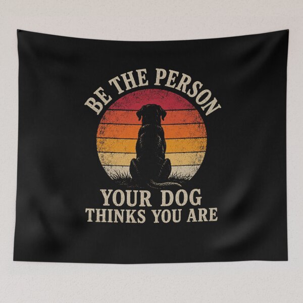 Item preview, Dog Lover Vintage Sunset Silhouette Graphic designed and sold by FormalDehyena.