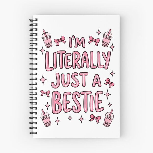 Item preview, Im Literally Just a Bestie Pink designed and sold by eithden.