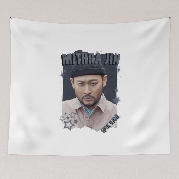 Item preview, Epik High Mithra Jin Y2K Kpop Korean Korea Preppy Vintage Collage Design designed and sold by HELL0WBELLO.