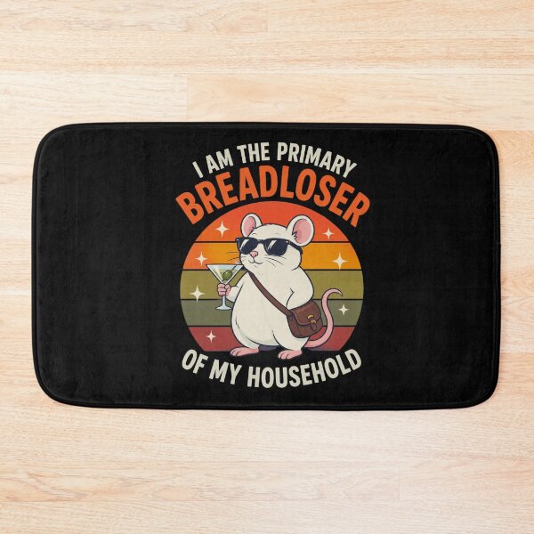 Item preview, breadloser Primary Breadloser House Mouse Funny Retro Art designed and sold by FormalDehyena.