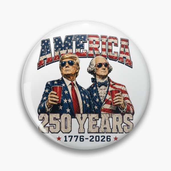 Item preview, US 250 Years Anniversary Donald Trump designed and sold by PatternFly.