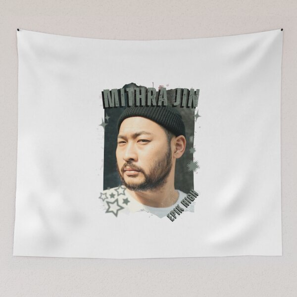 Item preview, Epik High Mithra Jin Y2K Kpop Korean Korea Preppy Vintage Collage Design designed and sold by HELL0WBELLO.