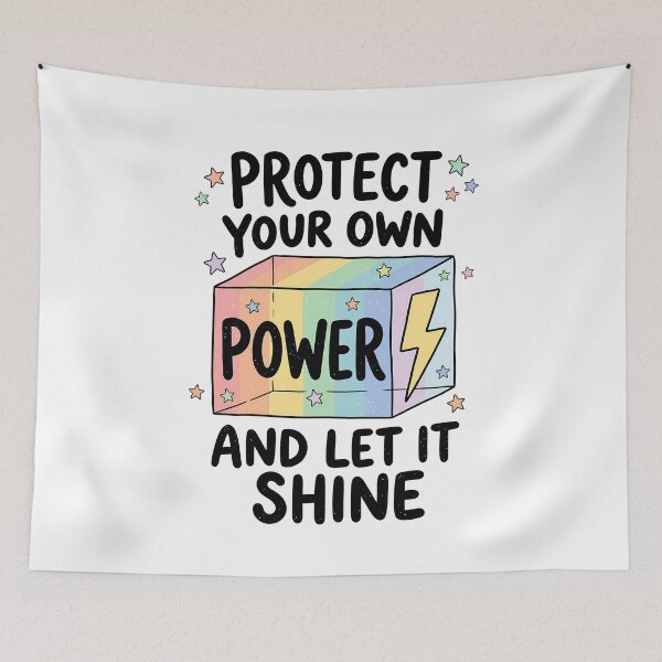 Item preview, Protect Your Power Let It Shine designed and sold by eithden.