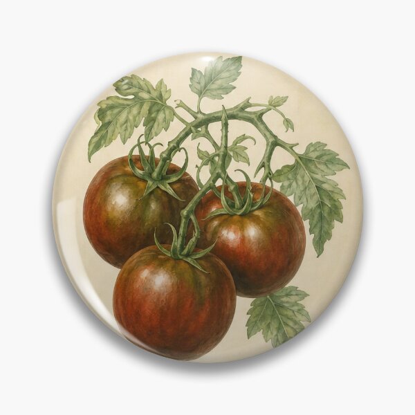 Item preview, Vintage Tomato Varieties Botanical Print designed and sold by NuvoraNest.