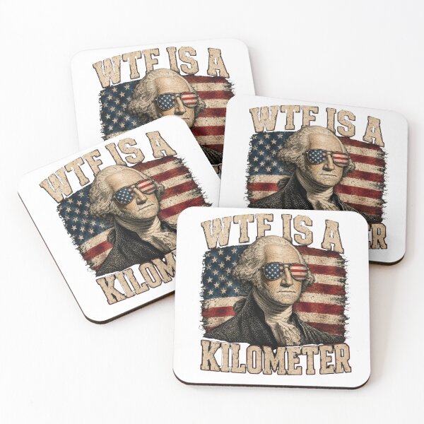 Item preview, 4th of July WTF is A Kilometer Funny designed and sold by PatternFly.